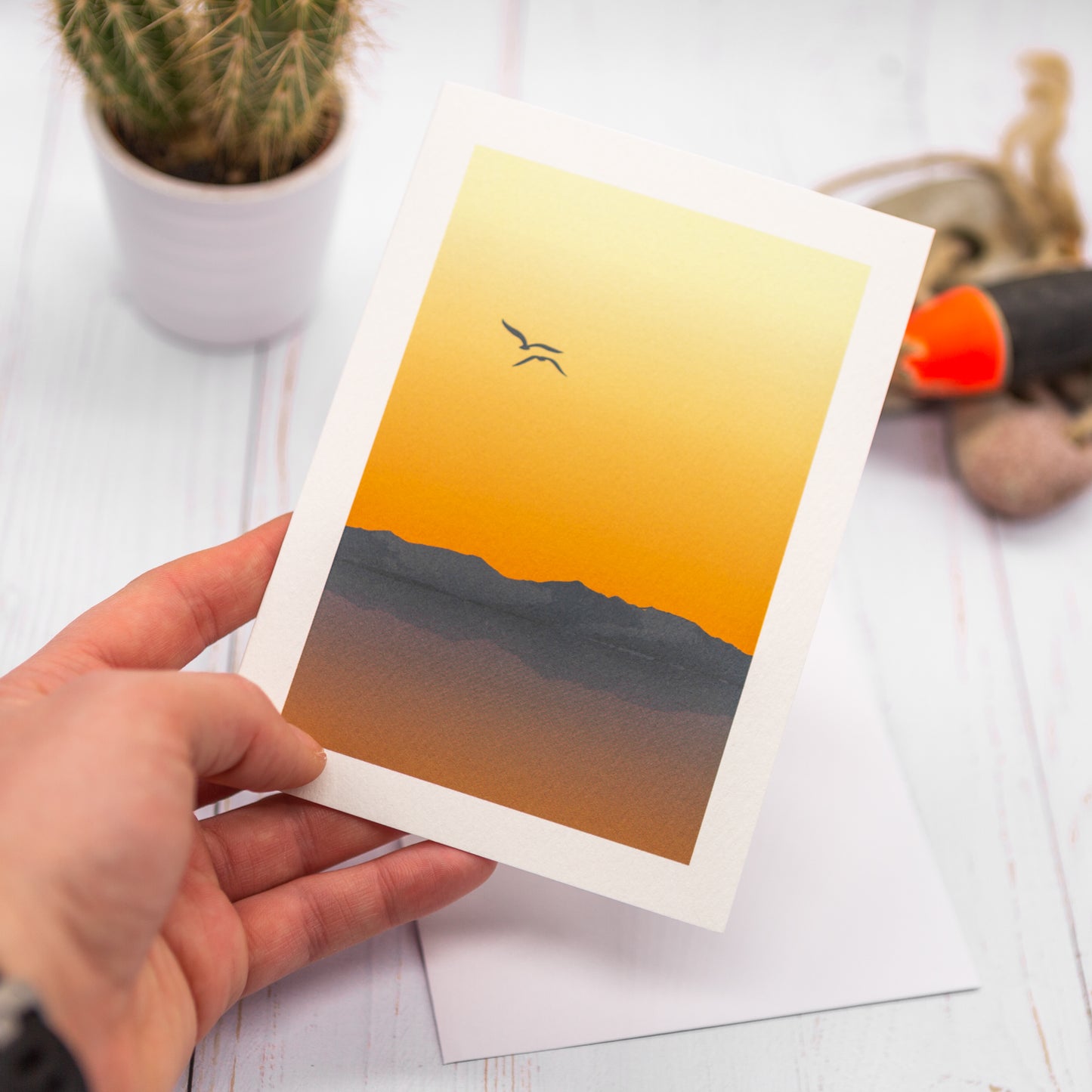 Isle of Arran Sunset Card